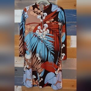 Vintage Floral Dress 8 M